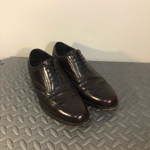 Florsheim Mens Lexington Oxford Wingtip Dress Shoe - Picture 6 of 8